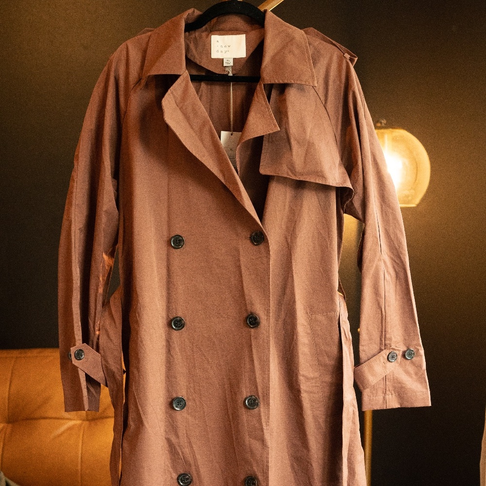 A New Day Trench Coat